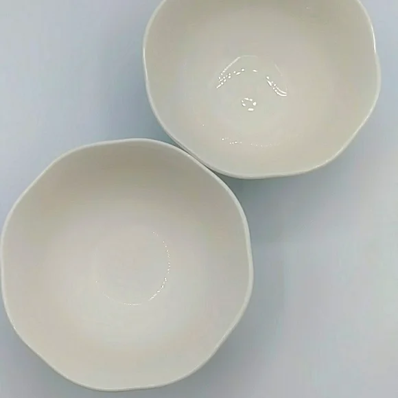 🦋2x HP! COPY- 2 Lenox Butterfly Meadows Deep Bowls. Beautiful Nature Pattern. - Picture 2 of 10